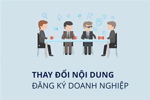 Thông báo thay đổi Đăng ký kinh doanh lần thứ 28