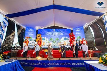 VINA2 tham dự Lễ khởi công và ra mắt dự án Đông Phương Diamond Central