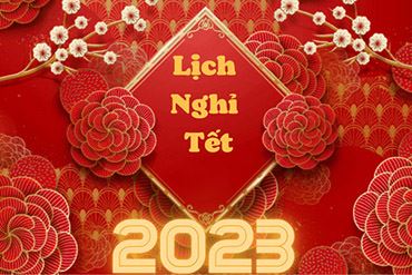 VINA2 thông báo lịch nghỉ tết Dương Lịch năm 2023