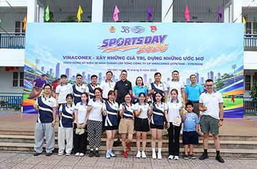 VINA2 tham dự ngày hội thể thao Vinaconex Sports Day 2026