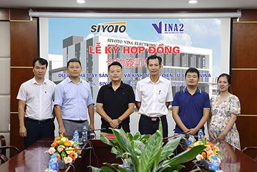 VINA2 thi công dự án nhà máy sản xuẩn và kinh doanh điện tử SIYOTO VINA