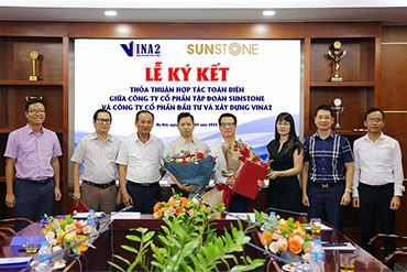VINA2 triển khai ký kết hợp tác toàn diện với công ty cổ phần Tập đoàn SUNSTONE