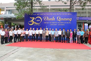 Lễ kỷ niệm 30 năm thành lập Câu lạc bộ những người xây dựng Xuân Hòa