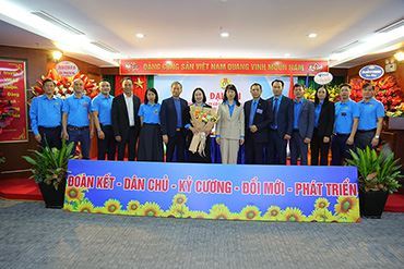 Đại hội Công đoàn VINA2 nhiệm kỳ 2025 - 2030 với chủ đề: “Đoàn kết - Dân chủ - Kỷ cương - Đổi mới - Phát triển”.