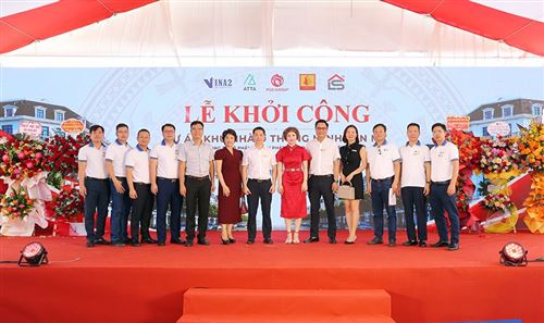 VINA2 phối hợp cùng chủ đầu tư PSD khởi công Khu nhà ở thông minh Yên Mỹ Hưng Yên