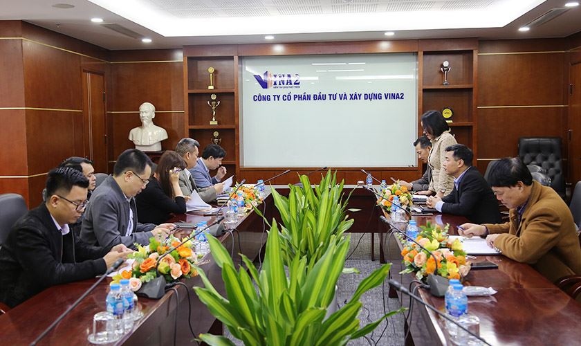 Lễ công bố và trao quyết định giao nhiệm vụ Giám đốc chi nhánh VINA2 Quang Minh