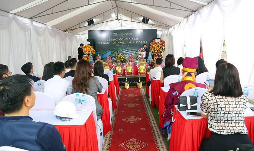 Lễ khởi công dự án Elegant Park Villa giai đoạn 2 tổng giá trị hơn 160 tỷ đồng