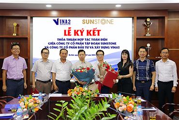 VINA2 triển khai ký kết hợp tác toàn diện với SUNSTONE