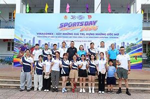VINA2 tham dự ngày hội thể thao Vinaconex năm 2026
