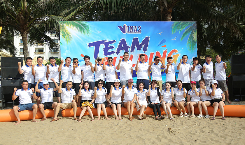 VINA2 tổ chức nghỉ mát hè 2026 cho CBCNV - Together We Win!